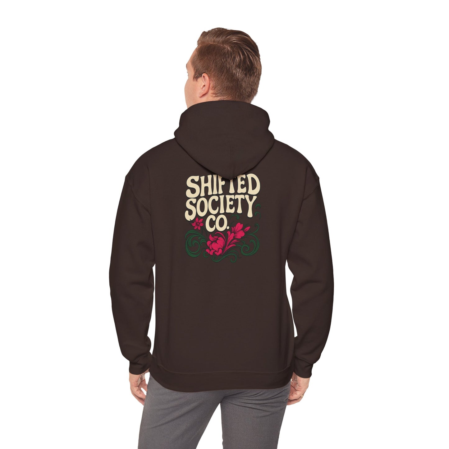 Shifted Floral Hoodie