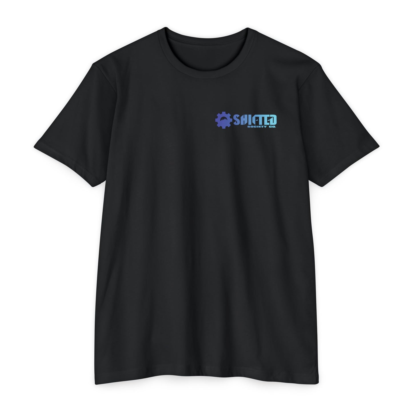 Shifted Blue Derailleur Tee