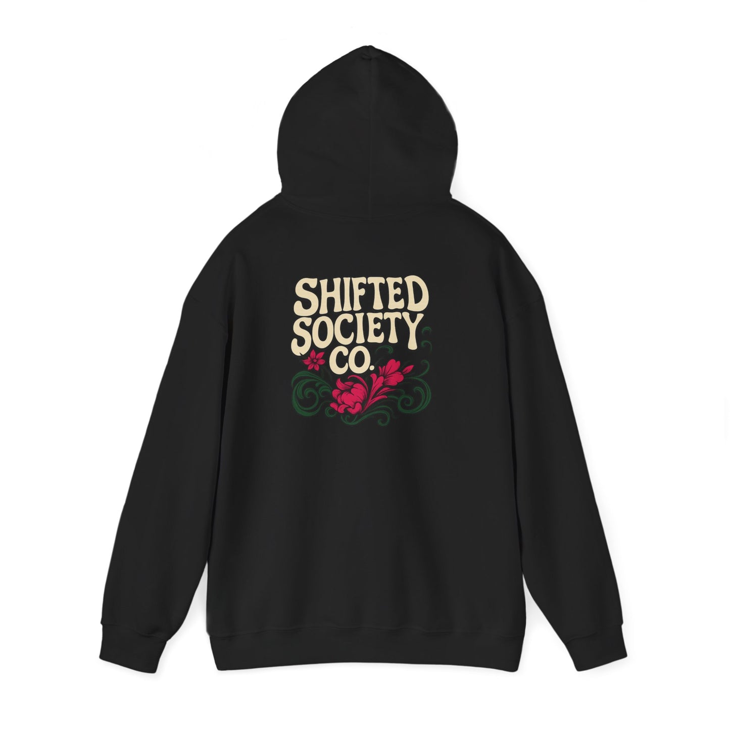 Shifted Floral Hoodie