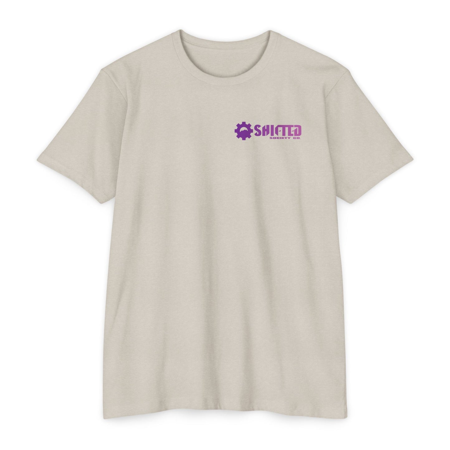 Shifted Purple Derailleur Tee