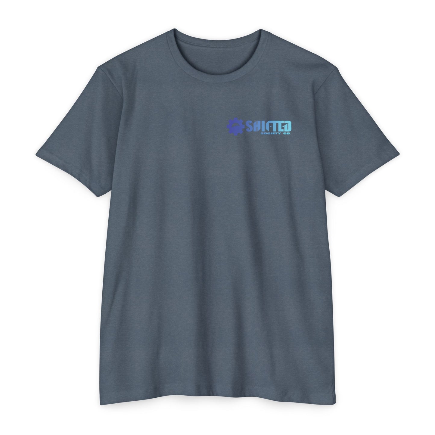 Shifted Blue Derailleur Tee
