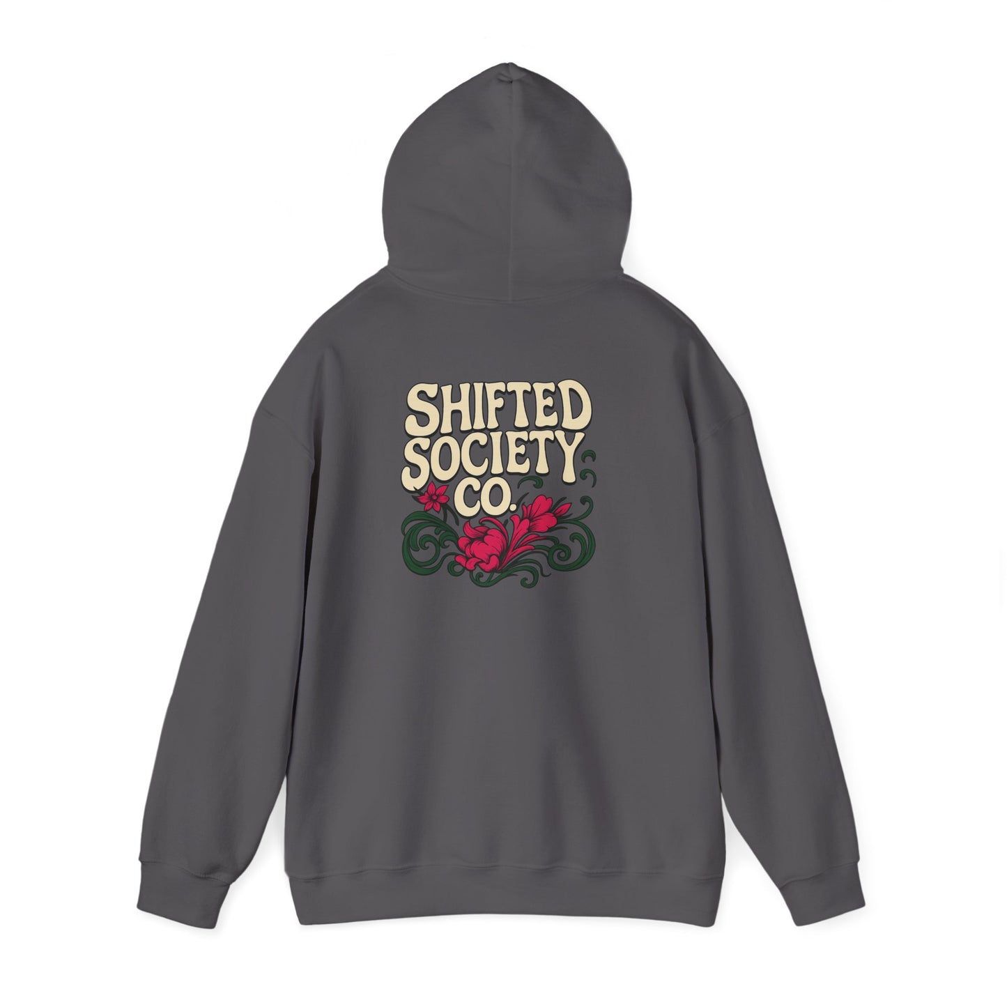 Shifted Floral Hoodie