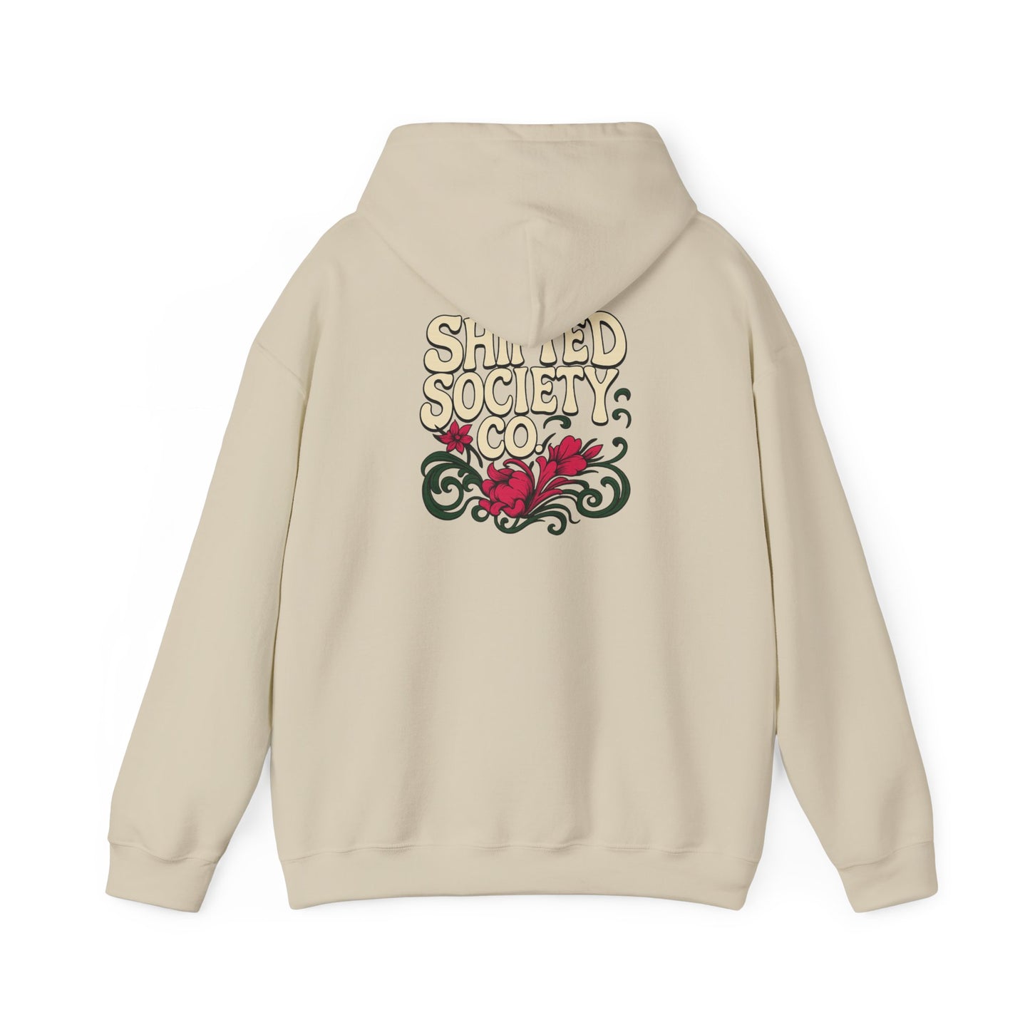 Shifted Floral Hoodie