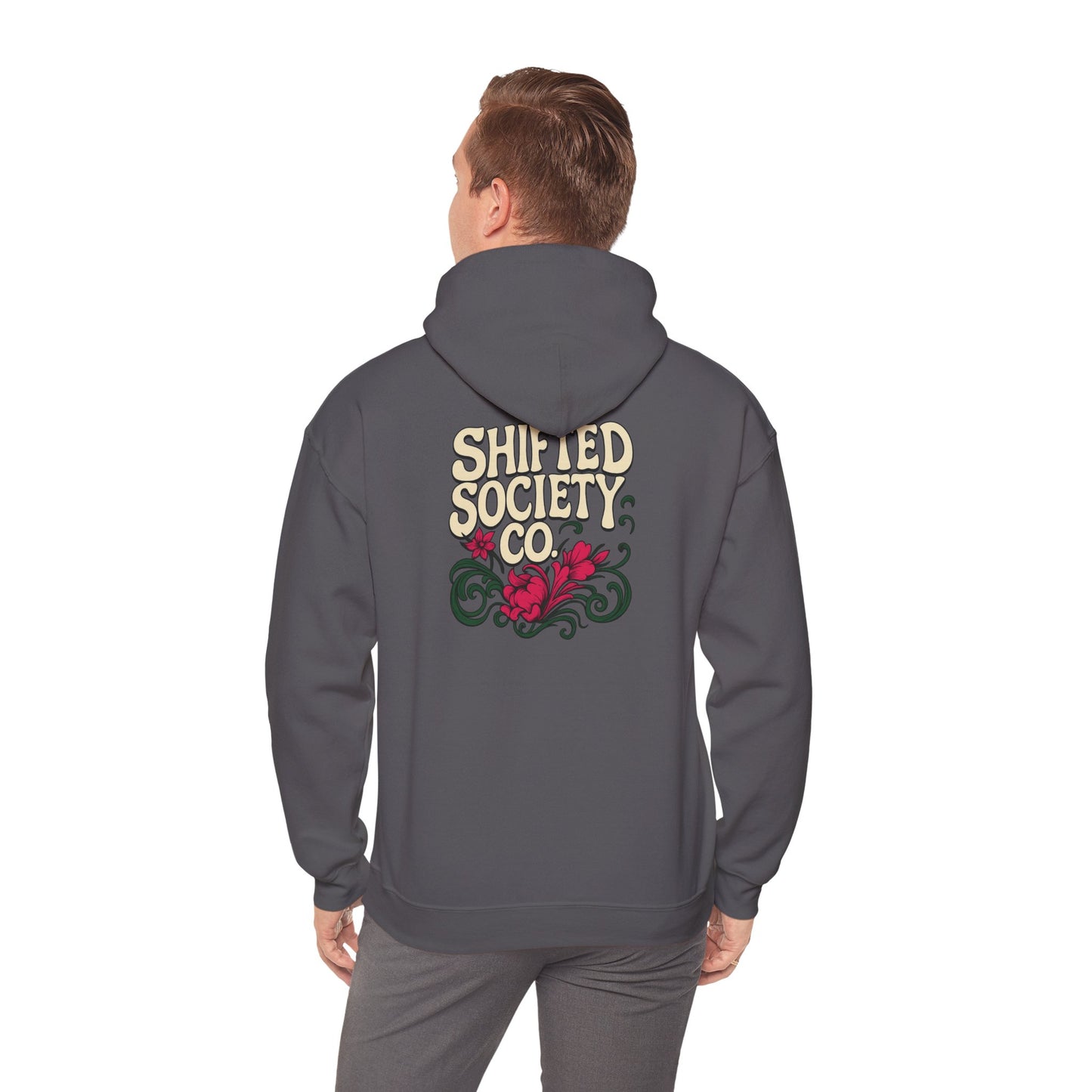 Shifted Floral Hoodie