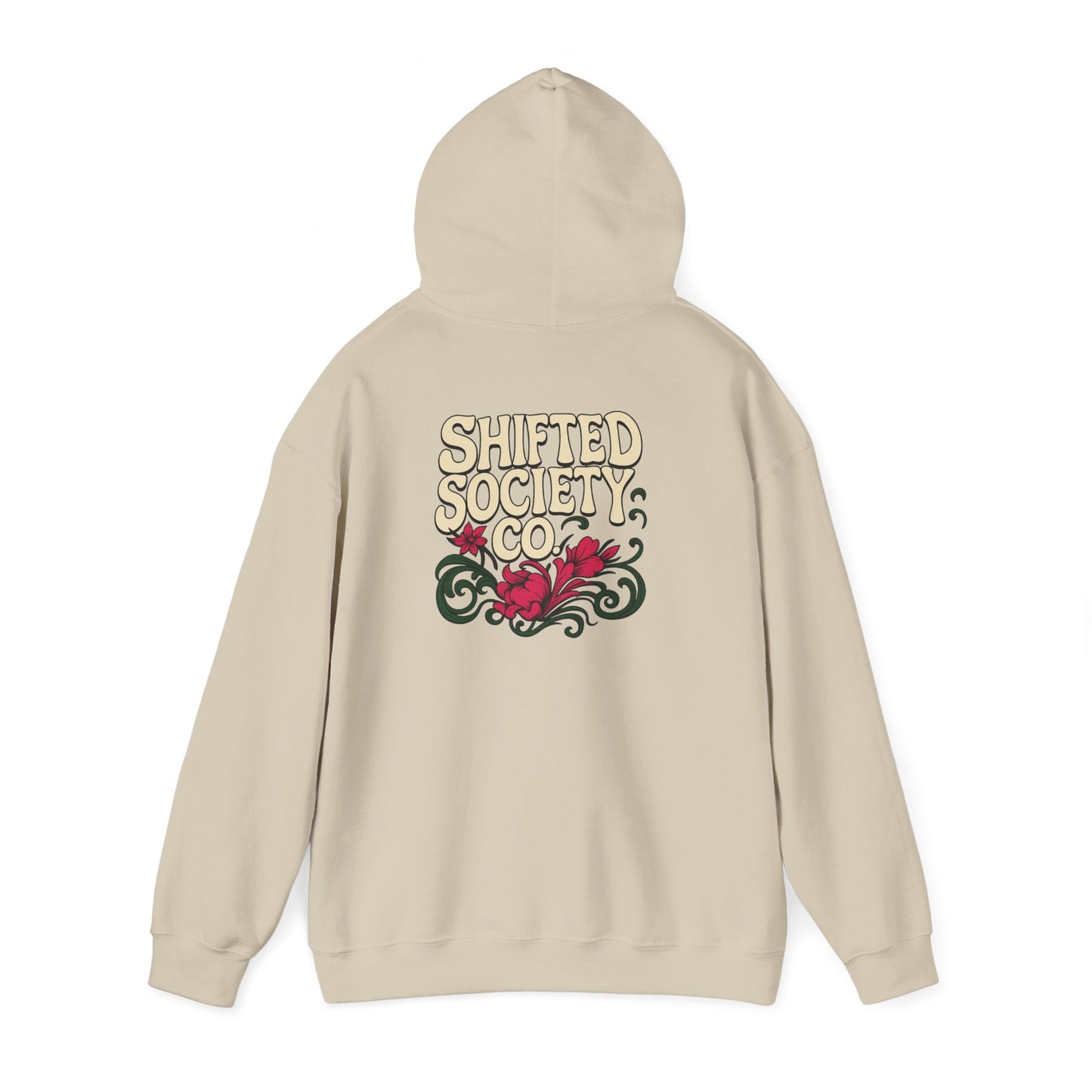 Shifted Floral Hoodie