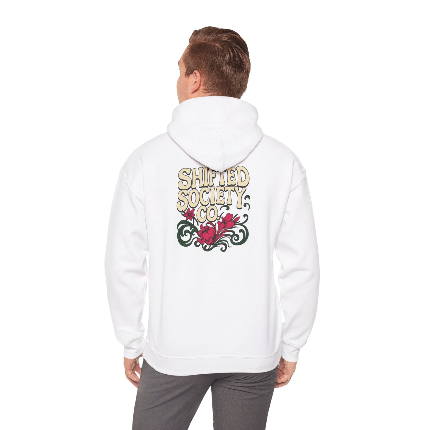 Shifted Floral Hoodie