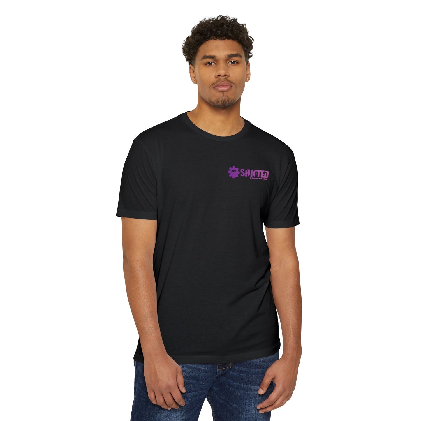 Shifted Purple Derailleur Tee