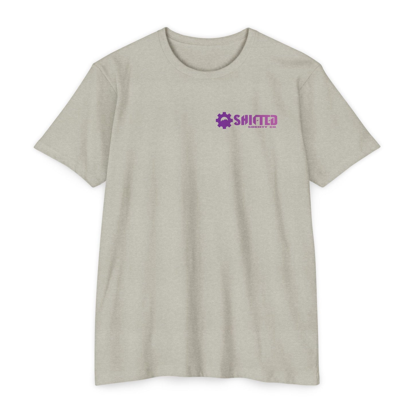 Shifted Purple Derailleur Tee