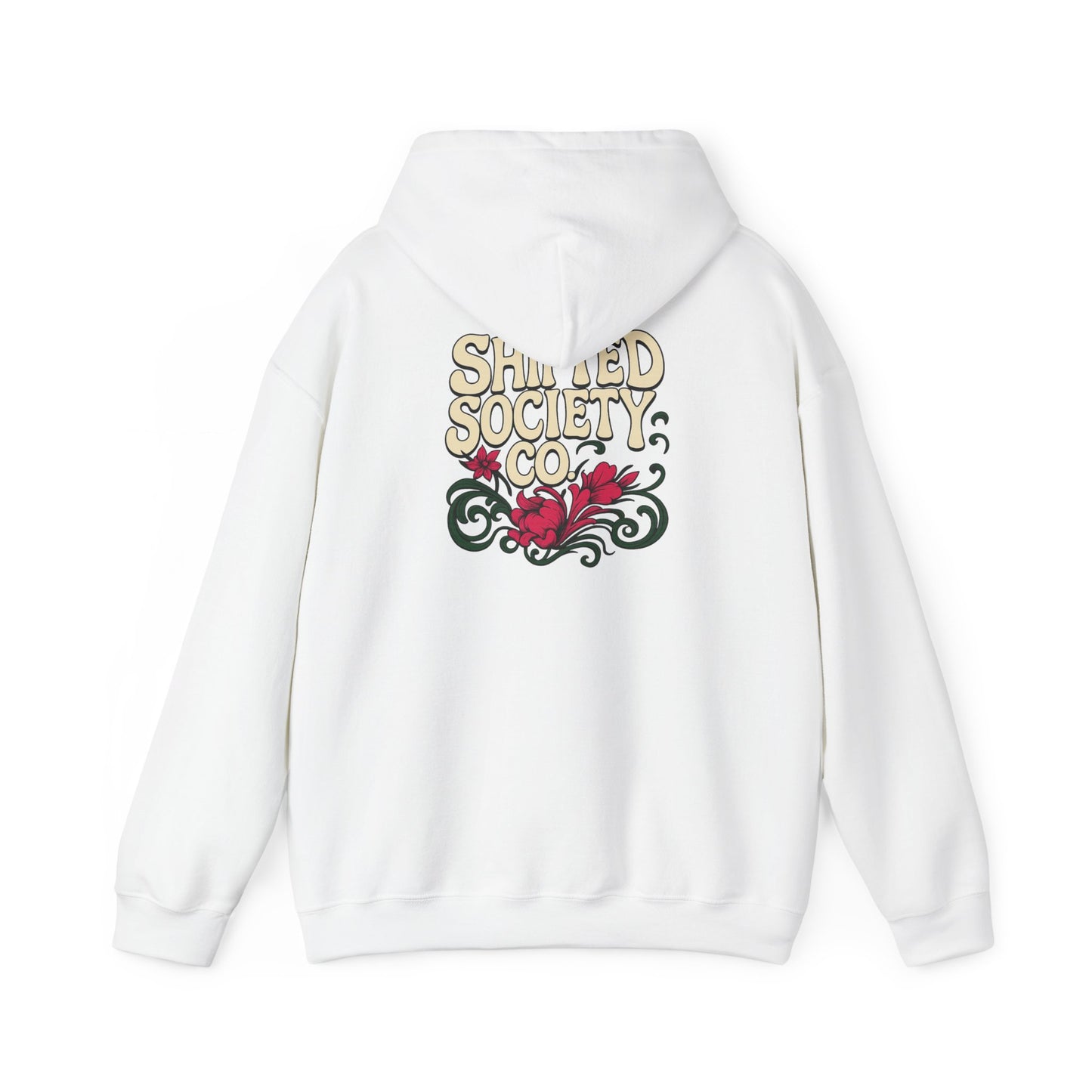Shifted Floral Hoodie