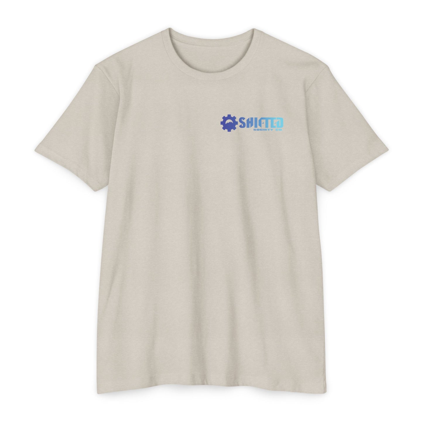 Shifted Blue Derailleur Tee