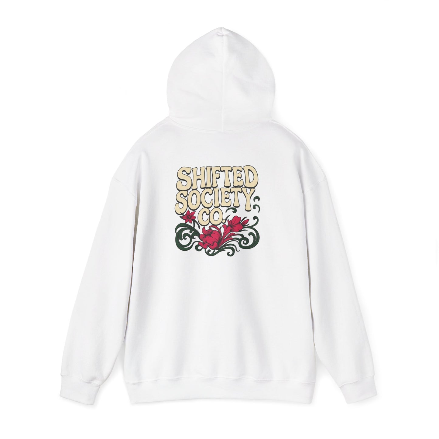 Shifted Floral Hoodie