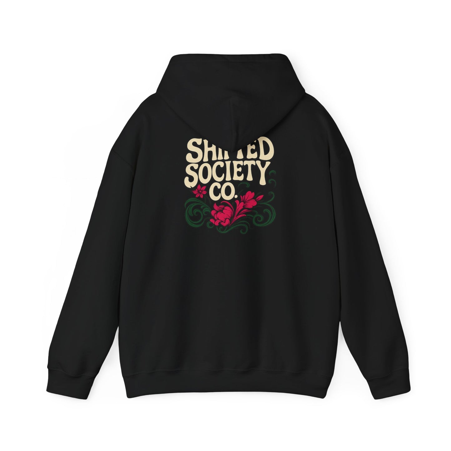 Shifted Floral Hoodie