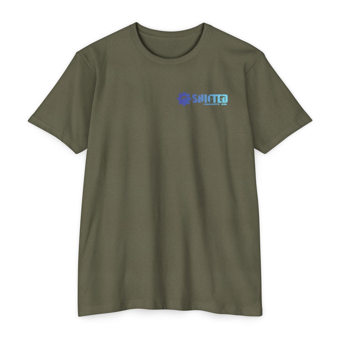 Shifted Blue Derailleur Tee