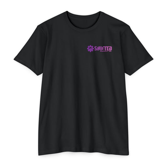 Shifted Purple Derailleur Tee