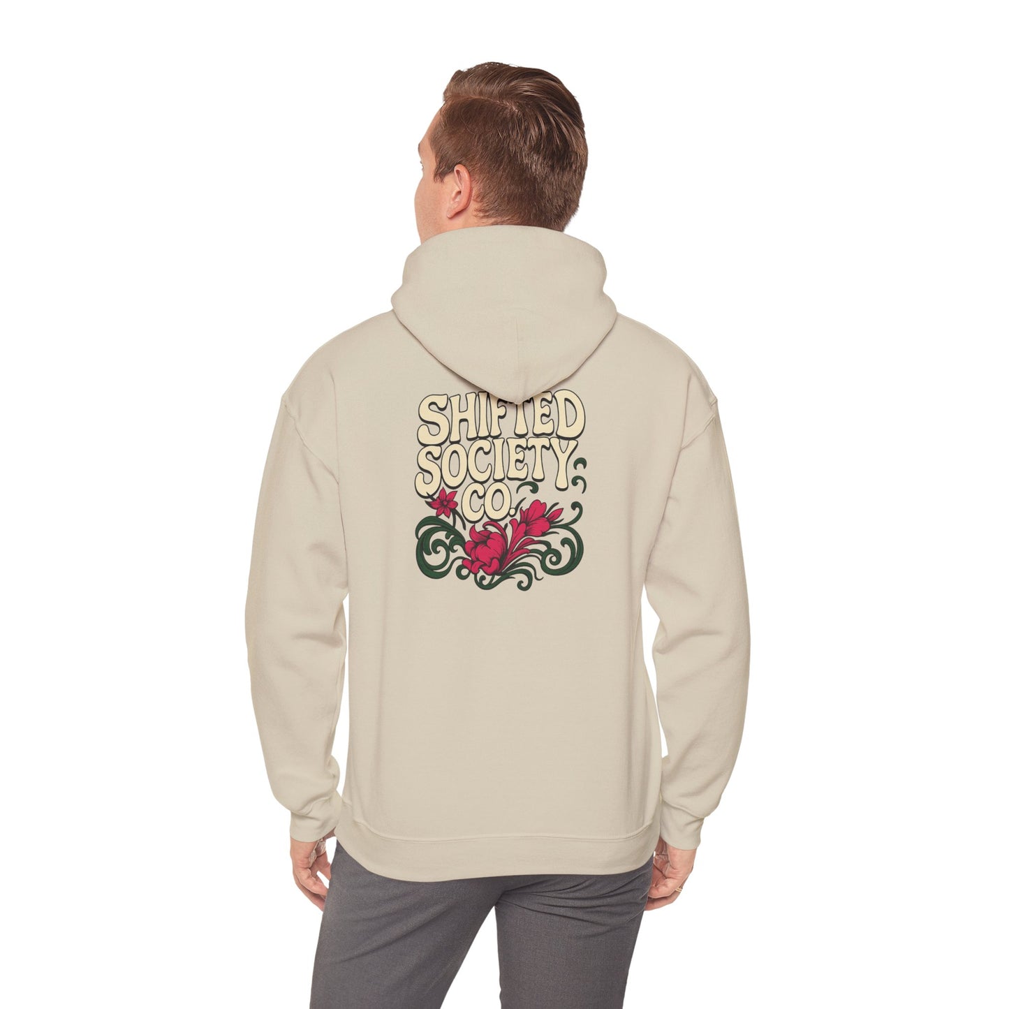 Shifted Floral Hoodie