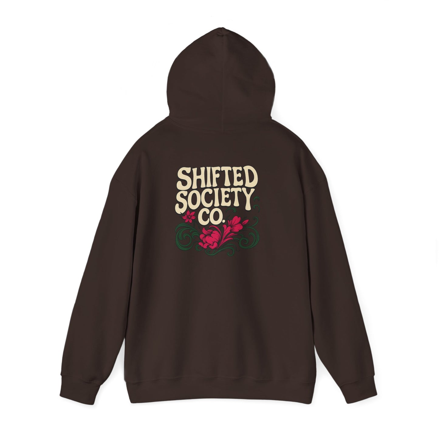 Shifted Floral Hoodie