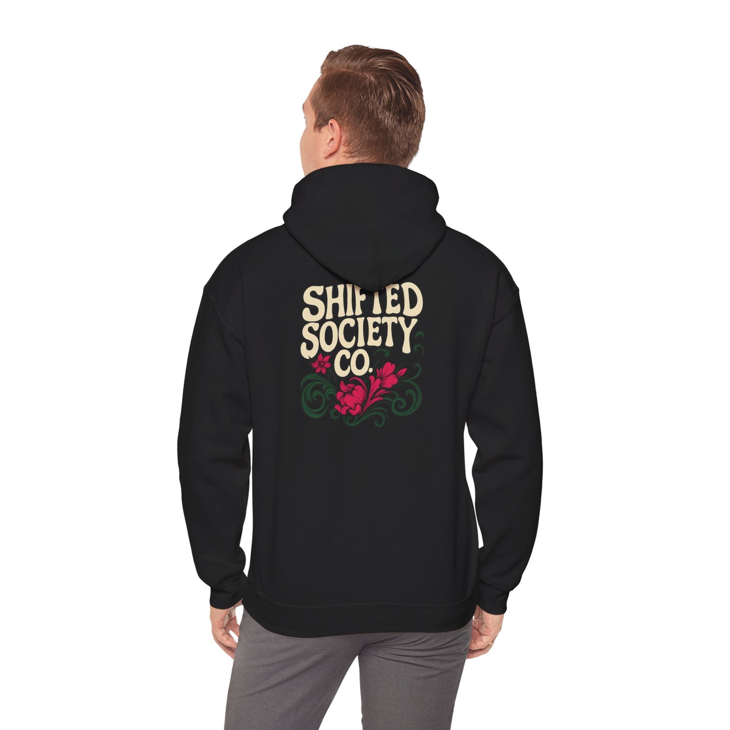 Shifted Floral Hoodie