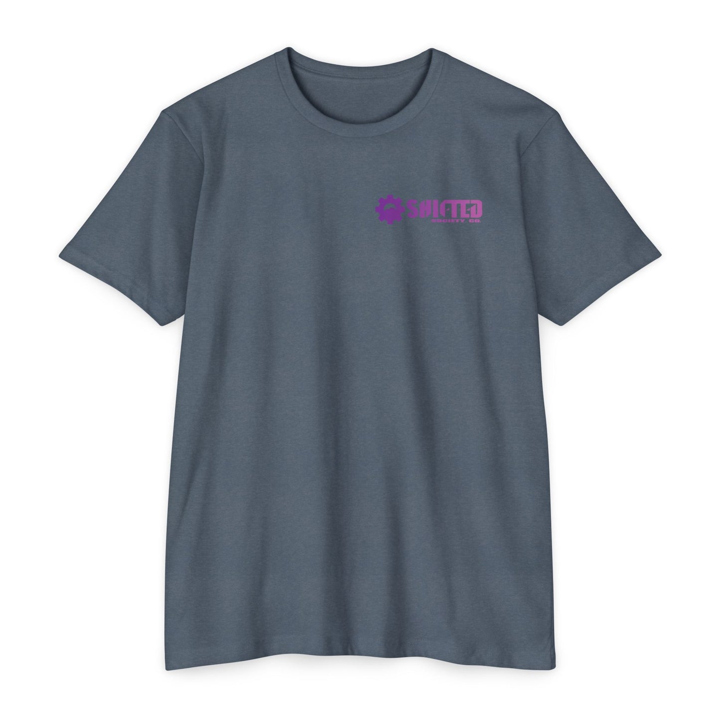 Shifted Purple Derailleur Tee